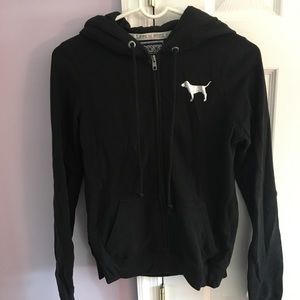 Black Victoria's Secret Pink sweatshirt