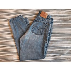 Levi's brand classic mom jeans
