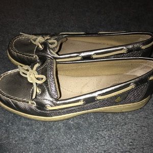 Sperry angelfish sequin boat shoes