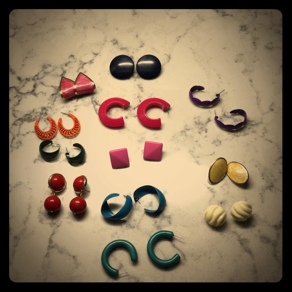 VINTAGE EARRINGS BUNDLE