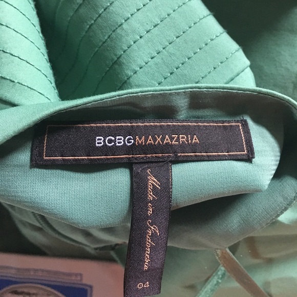 BCBG RUFFLE HALTER DRESS - Picture 3 of 3