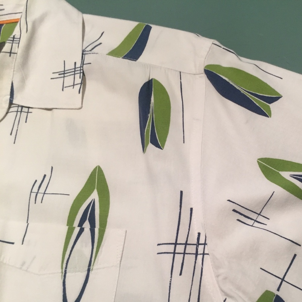 Quicksilver Waterman short sleeve button up shirt