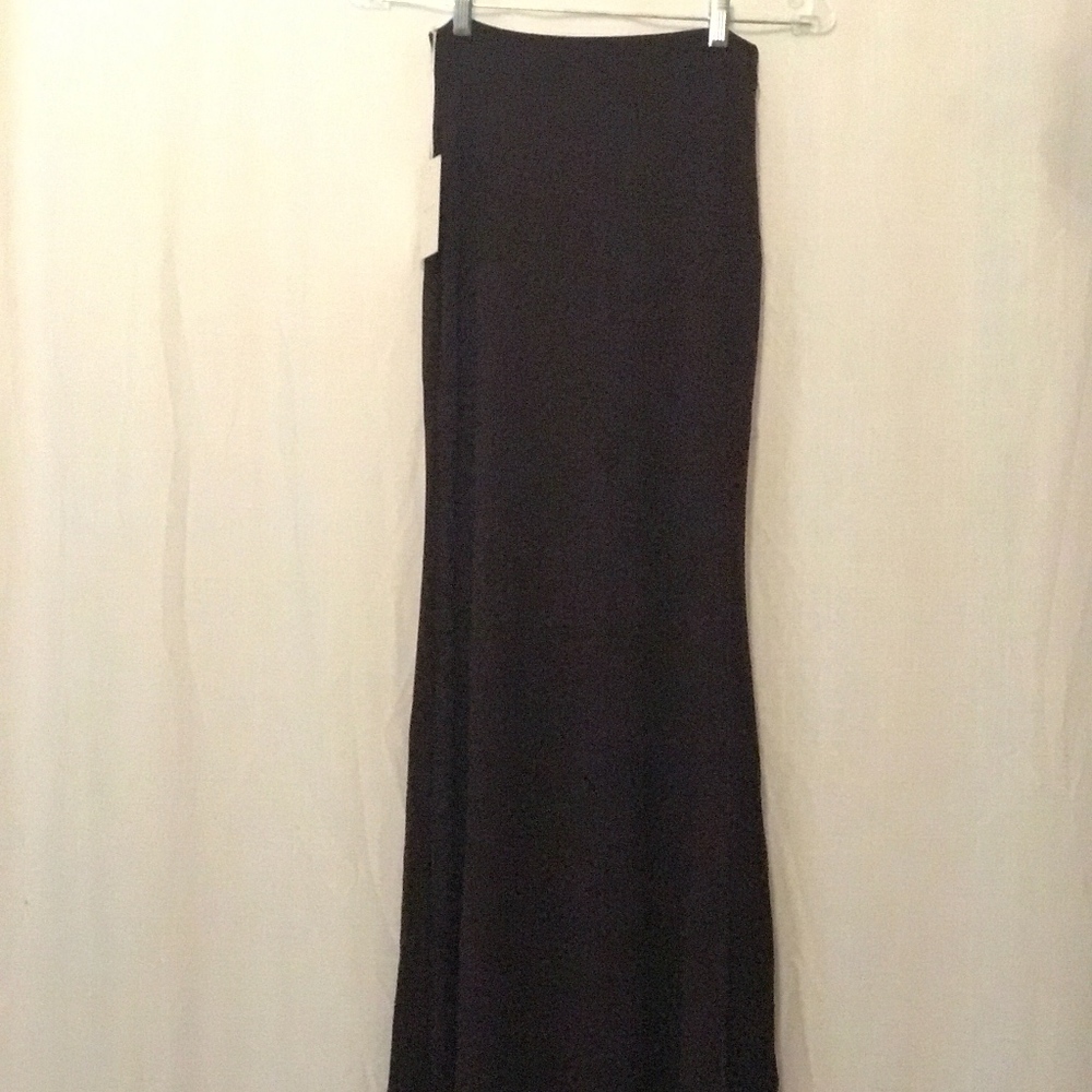 Nadia Tarr dark purple maxi skirt/dress