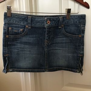 Guess Mini Denim Skirt