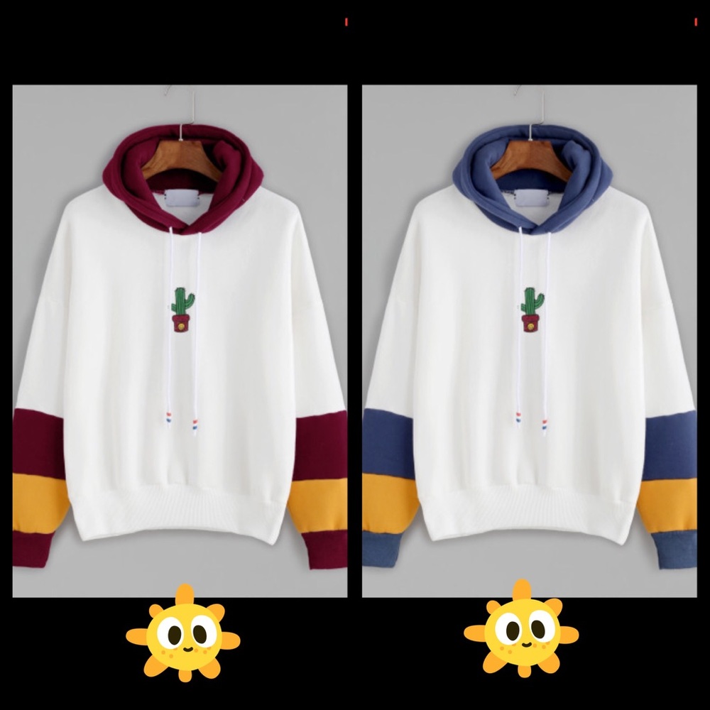🎉HP🎉🆘1 LEFT🆘Western Colorblock Hoodie🌵 - Picture 2 of 7