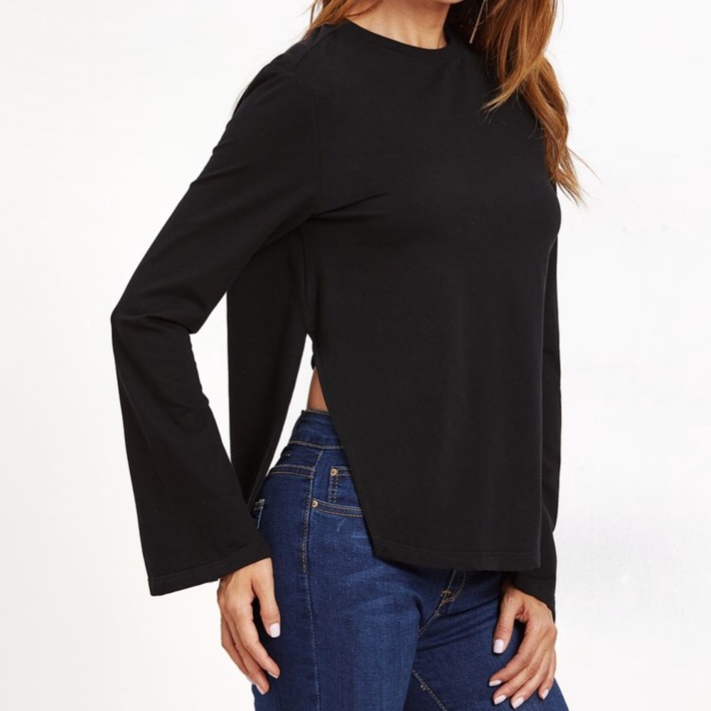 Open back black top NWT! - Picture 3 of 4