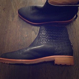 Matt Bernson Leather Bootie Size 36
