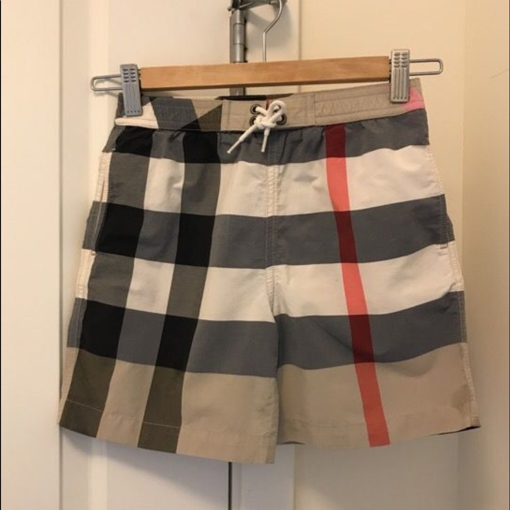Authentic Burberry boy swim shorts