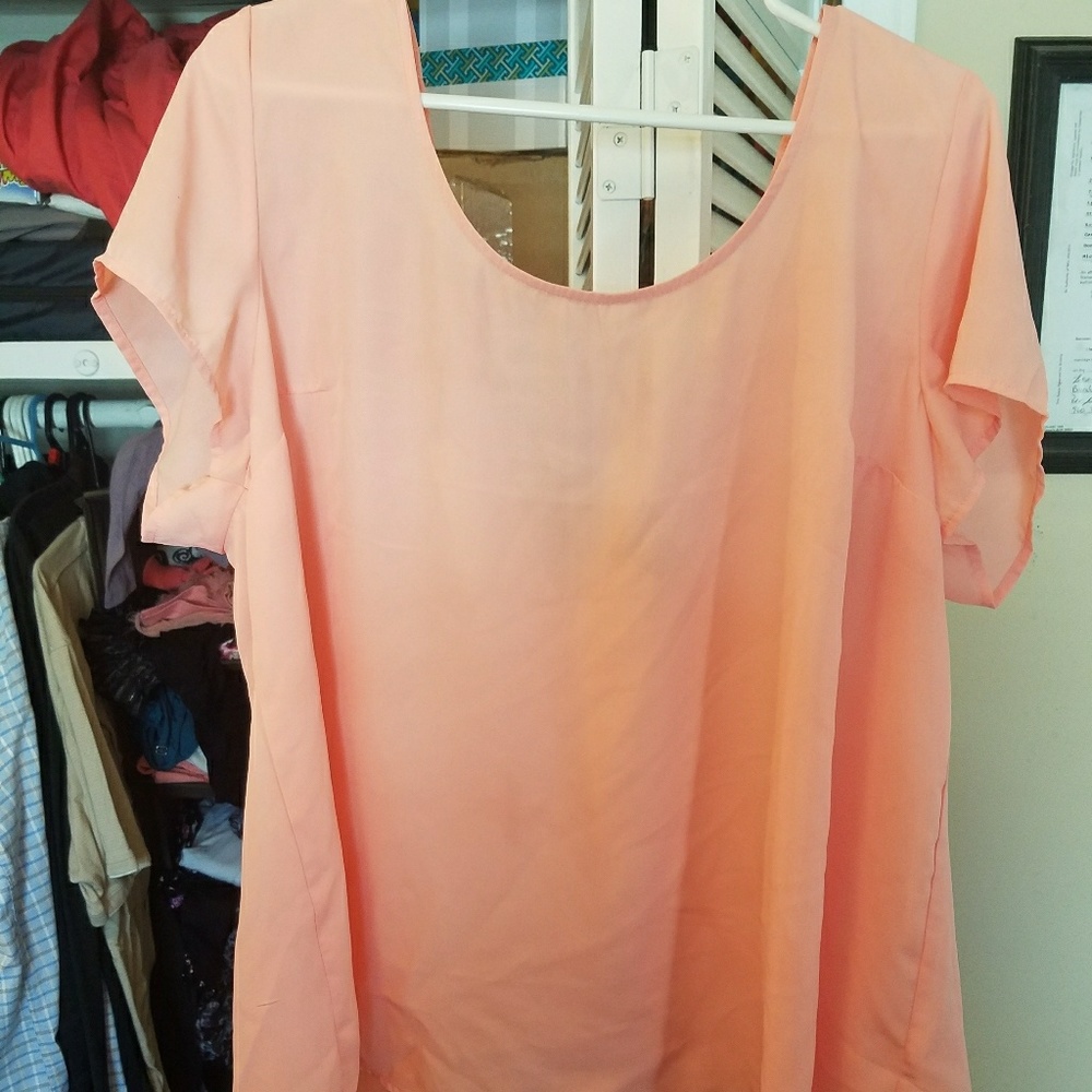 Peach top from torrid