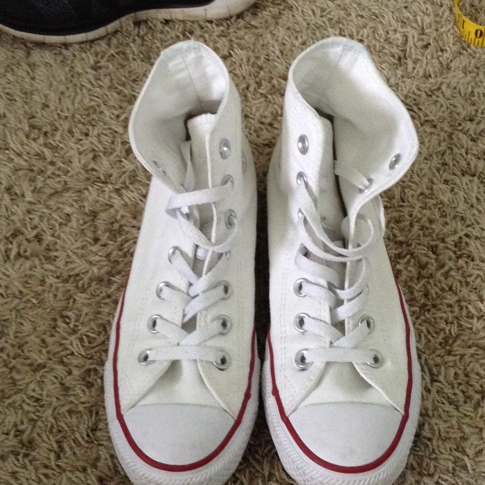 White high top converse