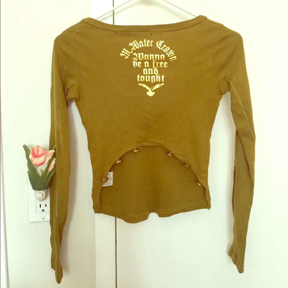 Gilded button shirt