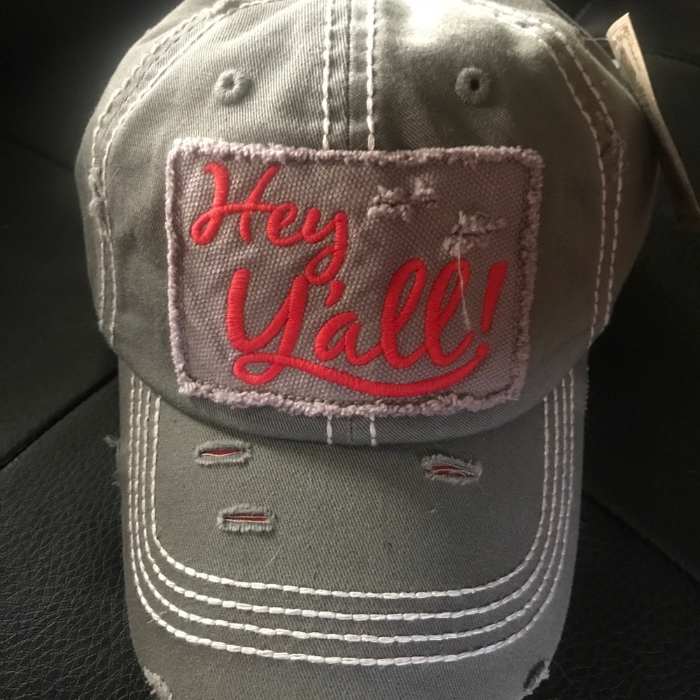 Hey Y'all patch Baseball hat