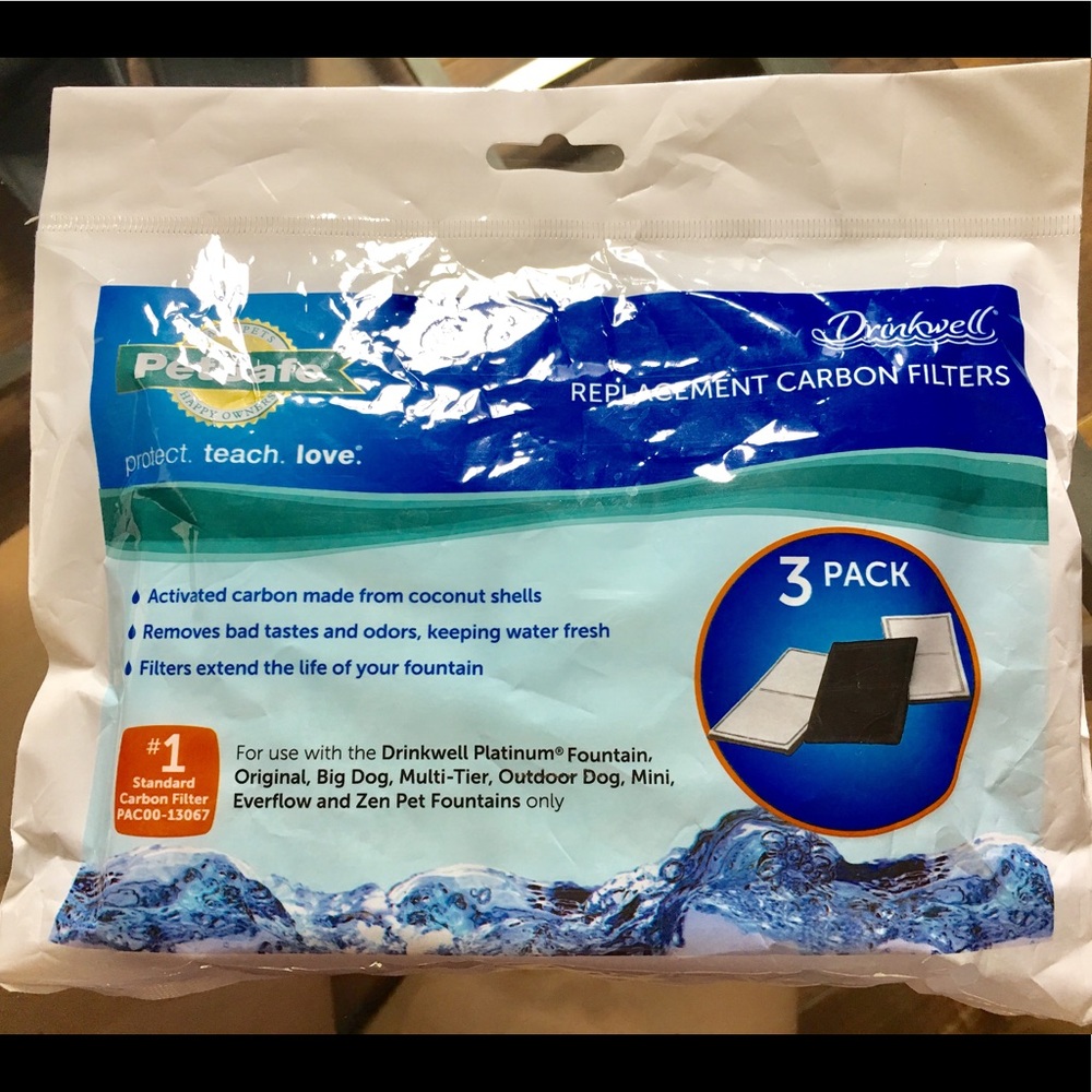 PetSafe Drinkwell Replacement Carbon Filters - 3pk
