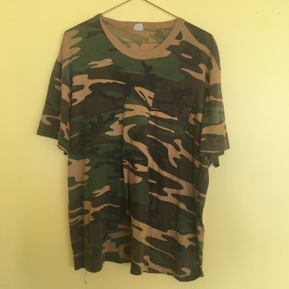 Vintage camo shirt