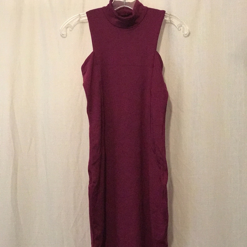 Nadia Tarr magenta dress