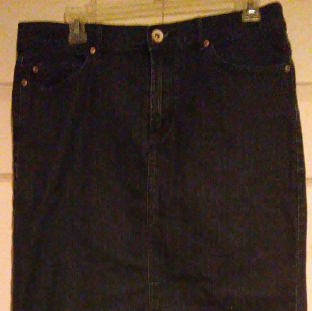 Denim skirt