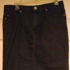 Denim skirt