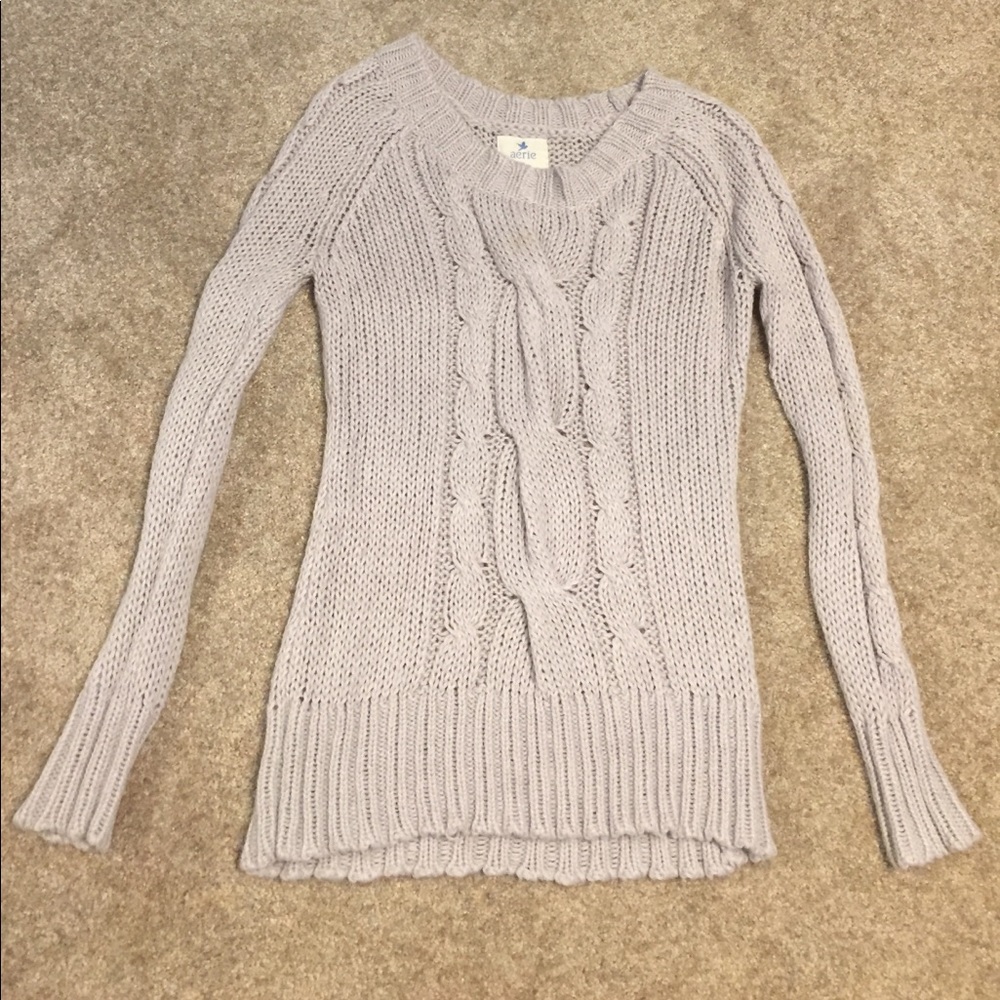 tunic/dress cableknit sweater