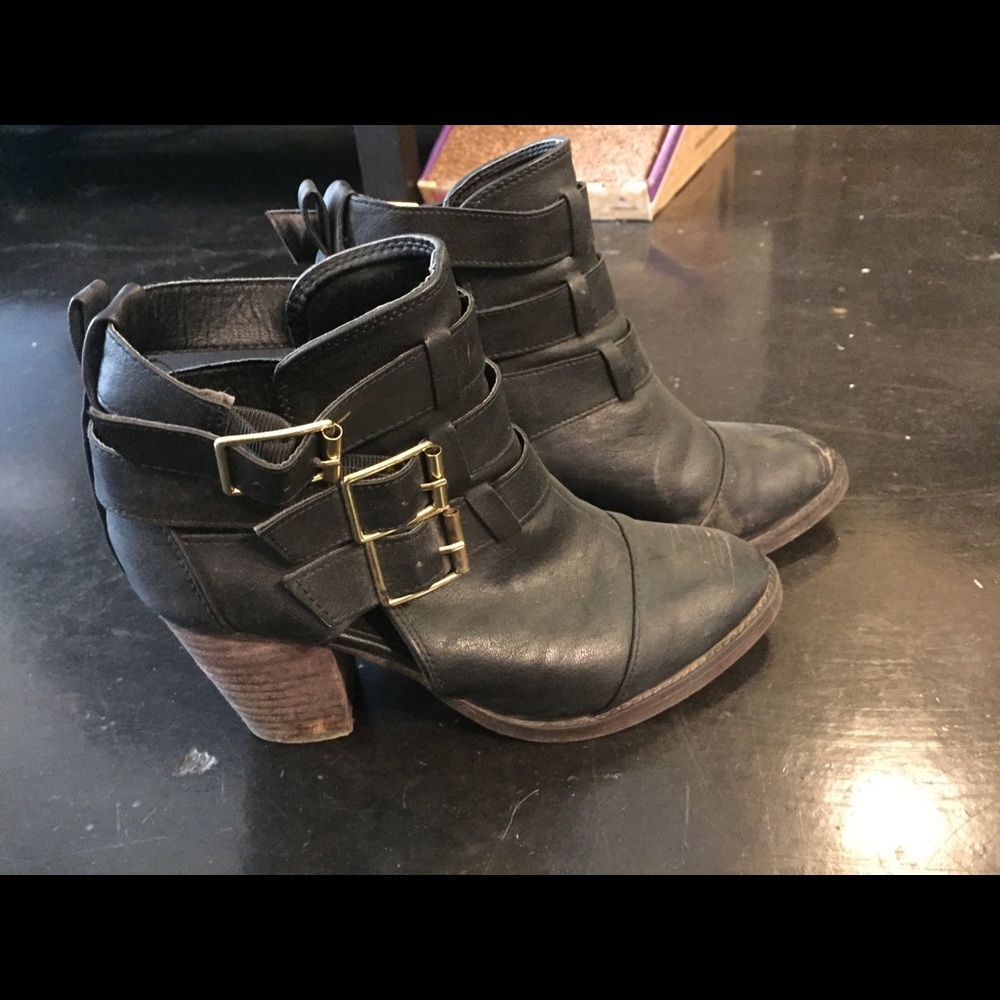Black booties