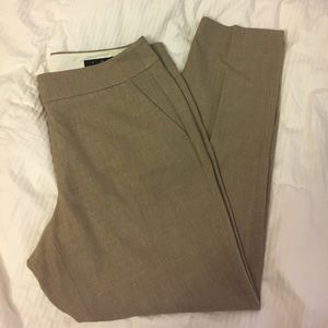 LOFT Julie Style Taupe Dress Pant