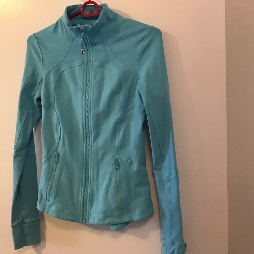 Blue Fitted Jacket