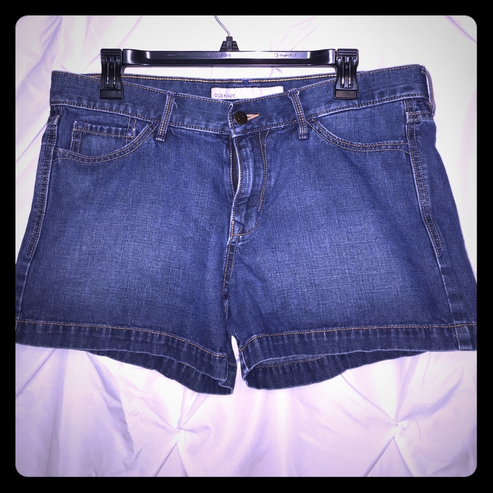 Old navy low rise denim shorts