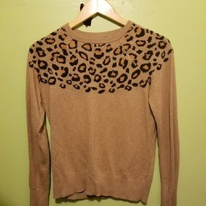 Cheetah Pattern Sweater