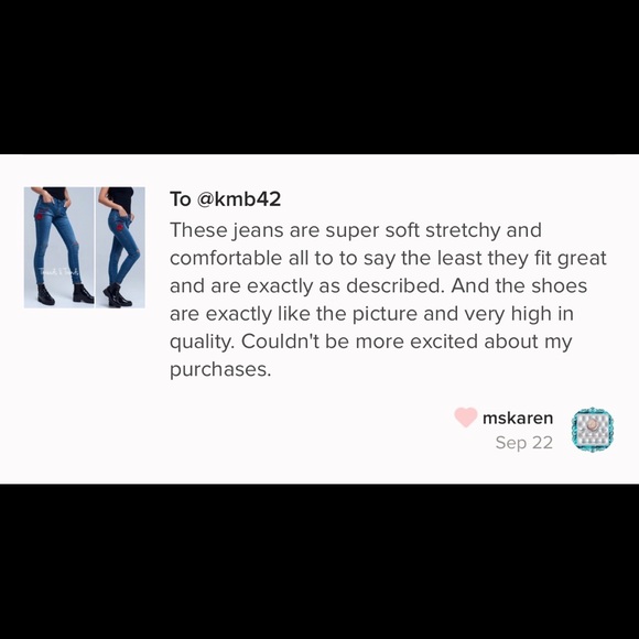 Flash Sale! Embroidered Distressed Jeans - Picture 5 of 8