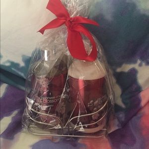 Japanese cherry blossom bath soap and lotion set