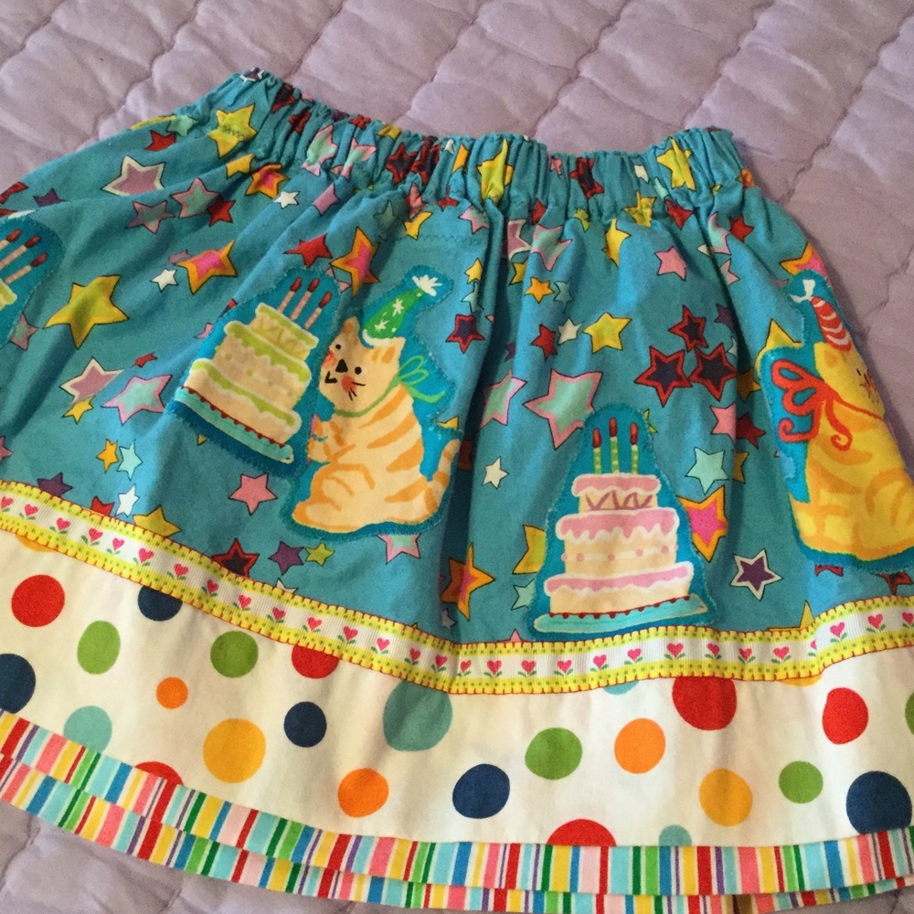Precious birthday party skirt