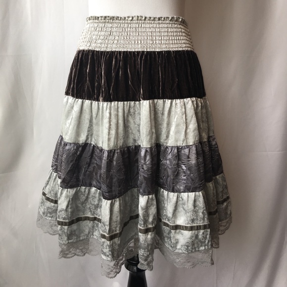 Free People Dresses & Skirts - 🍁SALE!🍁Free People Ruffle Midi Skirt M