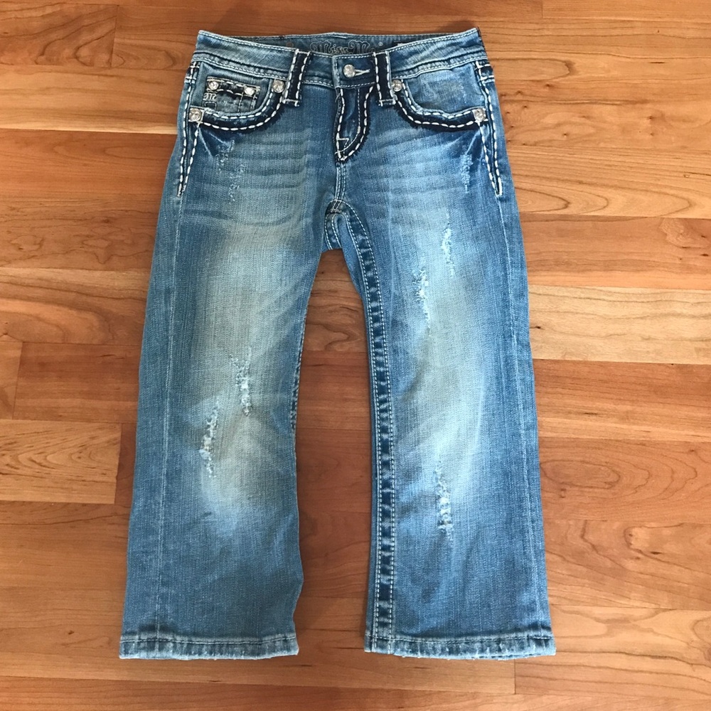Girls Miss Me Capris Size 10