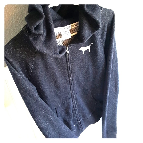 PINK Victoria's Secret Tops - NWOT Marled PINK Hoodie!