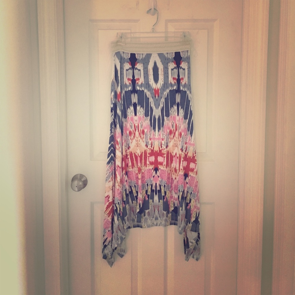 Tribal Print Maxi Dress