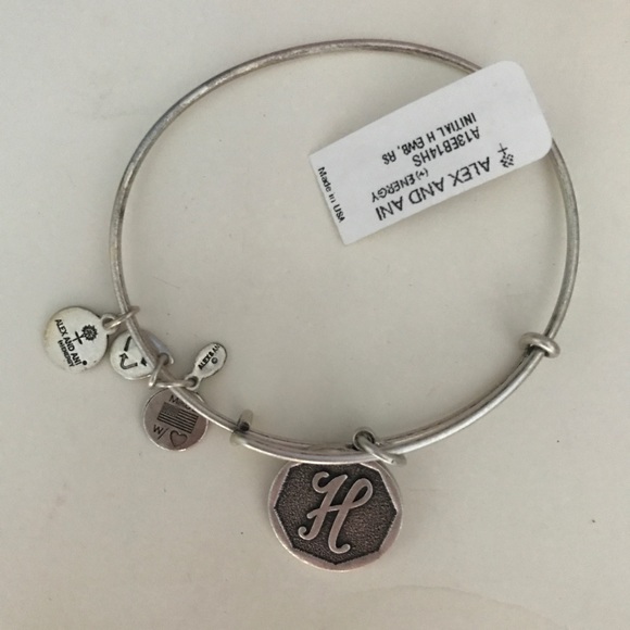 H Alex and Ani Bracelet - Picture 1 of 5