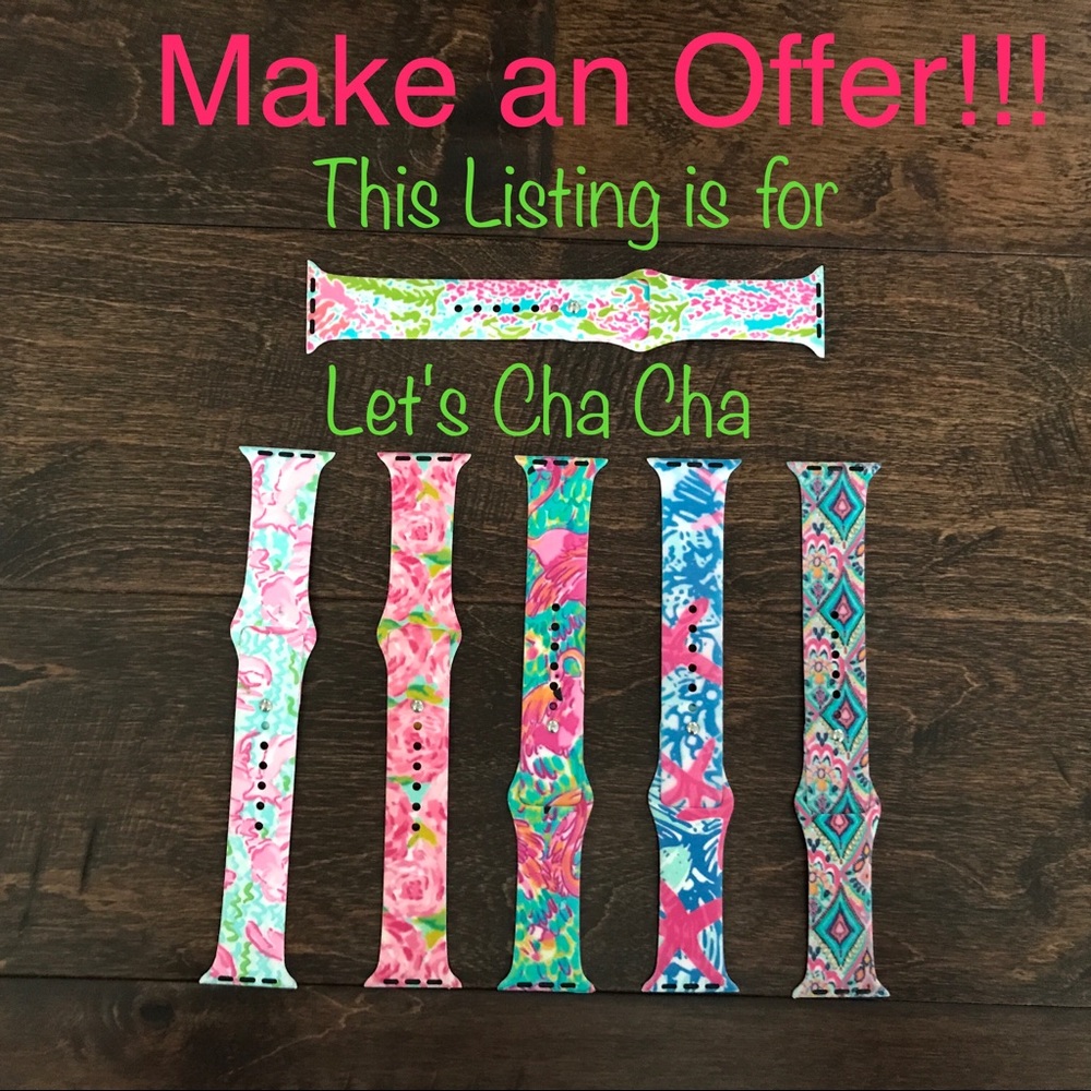 💗Lilly Inspired💗Apple Watch Band 38mmLC