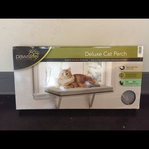 Cat perch for window