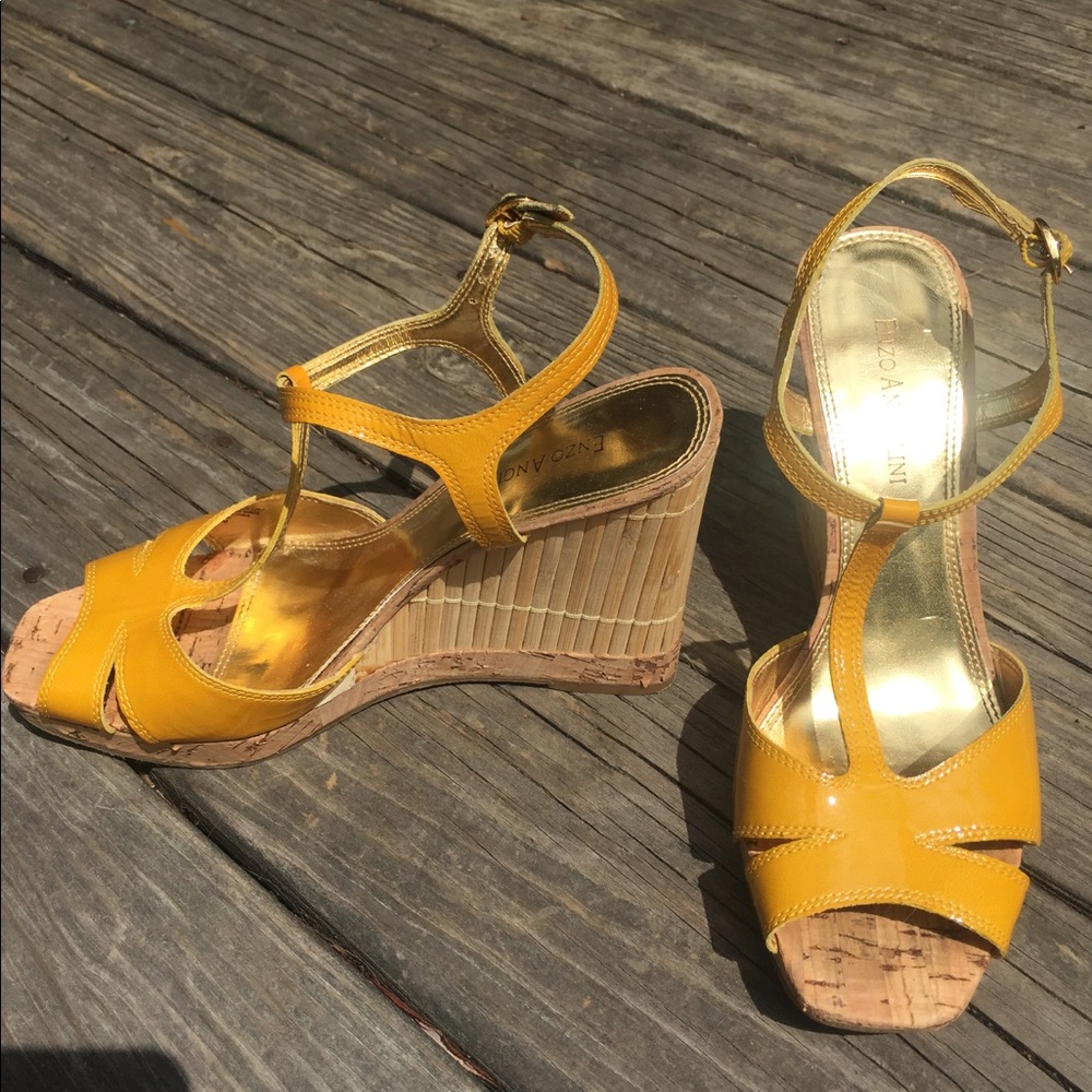 Enzo Angiolini wedges