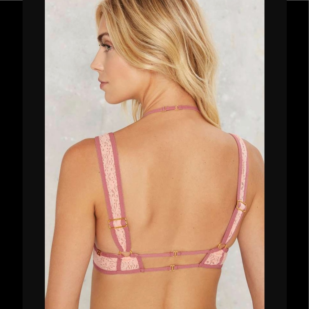 🆕For Love and Lemons Samantha cutout bra - Picture 2 of 3
