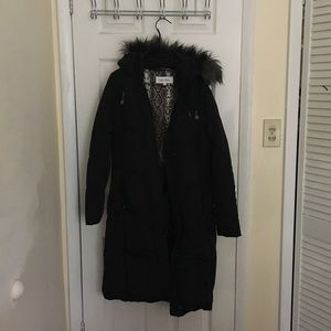 Calvin Klein down jacket，black, size S.