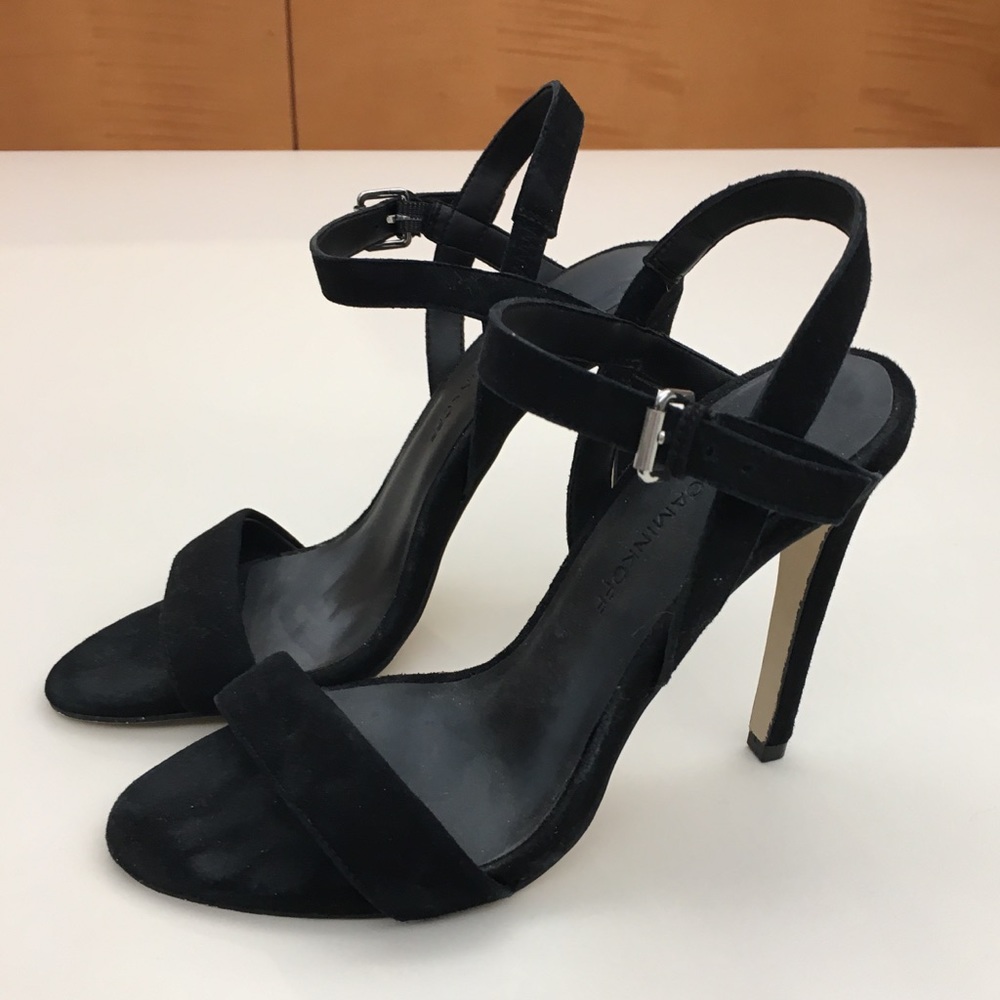 Rebecca Minkoff Suede Sandal Heel - Worn Once