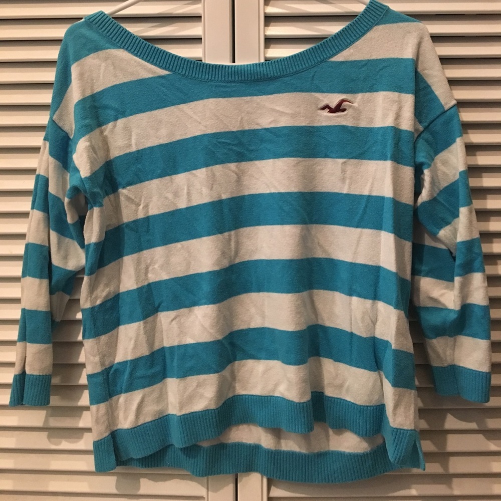 Striped Hollister Fall Sweater