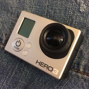 Silver Go Pro Hero 3