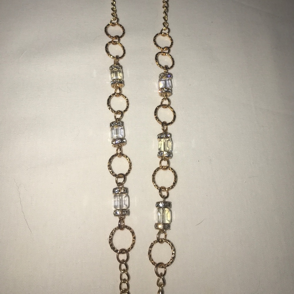 Lanyard Necklace Women ID Keychain Beaded Jewelry - Picture 2 of 4