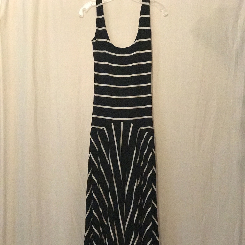 Nadia Tarr striped maxi dress