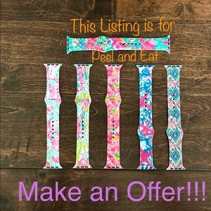 💗Lilly Pulitzer Inspired💗Apple Watch Band 38mmPE