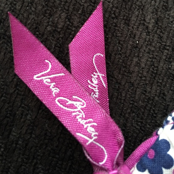 Vera Bradley, pink/blue keychain handheld wallet. - Picture 8 of 8