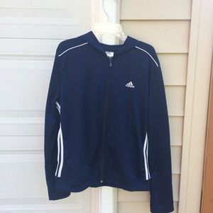 Adidas navy blue jacket
