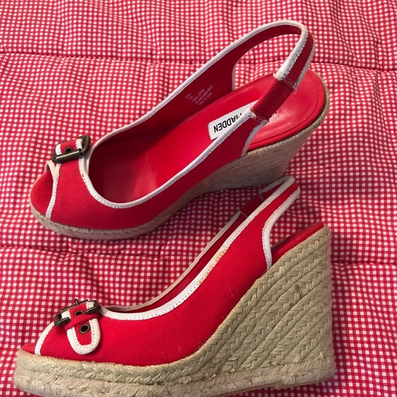 Steve Madden Espadrille Wedges - Picture 2 of 4