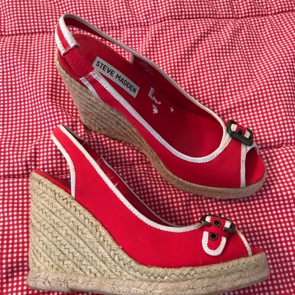 Steve Madden Espadrille Wedges - Picture 3 of 4